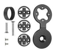 Genérico Power Bike Computer Stand - Aluminum Alloy Handlebar and Power Stand, Safe with Negative Angles for Urban Cycling, Travel and Outdoor Activities