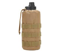 Genérico Practical Water Bottle | with Drawstring Closure and Bottle Holder, Bottle Holder - for the Whole Family Adults on Camping Hiking Cycling Travel and Outdoor Activities, khaki, Consulte la