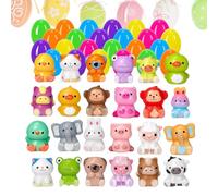 Genérico Preloaded Easter Eggs Filled for Kids Funny Mud Egg Toy Slow Rising Clamp Tool Stress Relief Gadget Sensory Teens