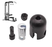 Genérico Premium Wire Rope Stopper, Adjustable Gym Cable End Accessory, Ball Stopper with Fitness Machine Connector, Durable Cable Part with Modern Style, Arm Muscle Gear for Home Use