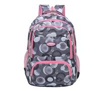 Generico Primary School Plastic Backpack, School Backpacks for Men and Women, Alla Backpacks for Middle School Students, College Style Travel Bags for, grey, 40, Daypack Backpacks