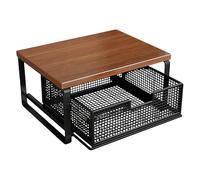 Generico Printer Stand | Multifunction with Storage Basket - Table for Home Printer, for Kitchen Floor, Workstation, Hobby Room, Coffee Machine, Toaster