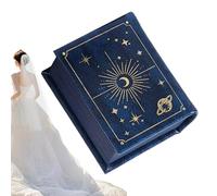Genérico Proposal Rings - Book Shaped Jewelry Box - for with Magnetic Closure | Ring Container for Birthday, Women, Men, Travel, Holiday, Proposals of Commitment