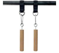 Generico Pull Up Handles with a Grip - Rock Climbing Training Grips | Portable Pull-up Handles Anti-Squeak for Back Training, Fingers,