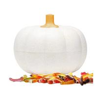 Genérico Pumpkin Serving Bowl | 18 x 15 cm Snack Snack Shell | 230g Food Container in Pumpkin Design, Perfect for Candy, Fruit, Nuts and Christmas Snacks