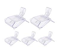 Genérico Queen Clip - Queen Cages for Bees | 5 Transparent Dream Catcher Clips,Queen Capture Tool, Beekeepers Marking Tool for Safe Breeding Shop