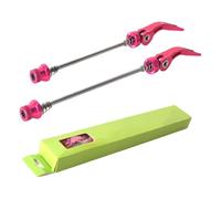 Generico Quick Release Shaft Skewer - Quick Release Hub for Bicycles | Replacement Levers Set for Front and Rear Axle, Replacement Aluminium Alloy Hollow Shaft Kit