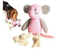Generico Quickschtzike for Dogs - Plush Dog Toys | Interactive Kachtzeiten and Squeak in Mouse for Shooting | for Scarrative Puppies with Cracking Noise, Robust
