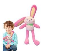 Generico Rabbit - Puppet with Key Chain Pendant Strong and Lightweight Pendant Accessory Hanging Playful Retractable Smooth Fabric | Travel Charm for Decoration