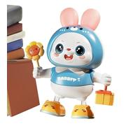 Generico Rabbit Robot, 48 Songs Singing and Dancing Pet - Interactive Pet - Head Lifting Exercise Children Girls Boys Nursery Room