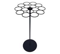 Genérico Racks | Heavy Duty Wall Rack with 360 Degree Rotation and Drill-Free Mounting,Holds 45+ Mesh Holders - For Challenge Races, Runners,