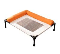 Generico Raised Bed for Dogs | Removable Raised Bed Washable - Raised Bed in Breathable Mesh - for Puppies and Cats Patio Lawn Beside the Beach Camping House Ground Floor Summer