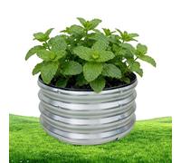 Genérico Raised Beds for Outdoor Garden - Flexible Galvanized Steel Planters for Growing | for Planting Flowers | Growing in Garden, Floor, Balcony, Terrace