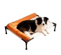 Generico Raised Dog Bed - Washable Refreshing Breathable, Raised Dogs for Outdoors | for Puppies and Cats Patio Lawn Beside the Beach Camping House Ground Floor Summer