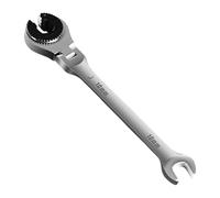 Generico Ratchet Countersunk Nut Wrench, Countersunk Nut Wrench,Metric Ratchet Pipe Wrench Set - Plum Wrench Double Open Bayonet Combination Wrenches with Quick for fl Tube