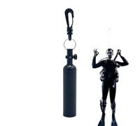 Genérico Rattle : Signalling device, clear and strong alert tube, secure clip hook | underwater noise tool for divers, snorkeling, marine safety equipment for