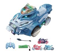 Generico RC Motorcycle, Drift Car with 360 Degree Rotation | RC Motocross Acrobatic with Sound and for Indoor Tiles Party Birthday Girls and Boys