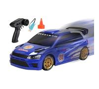 Genérico RC Skid Vehicle | 1/24 Scale 4 Wheel Model - Mini Skid Car with Remote Control - for Kids Teens Preschoolers Collectors Garden Road Living Room