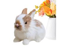 Generico Realistic Rabbit | Realistic Plush Rabbits E, Simulated Rabbit Plush, for Home Party Child Nursery Shelf Shelf TV Cabinet Window Compartment