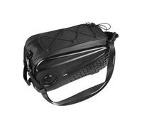 Generico Rear Bag for Bike Carrier, 8.6L Reflective Hard Shell for Rear Bag - Travel Organizer for Keys Smartphone Bottles and Cycling