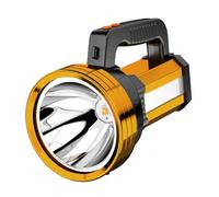 Genérico Rechargeable Flashlights, Portable Searchlight, Bright Led Flashlight, Construction, Hiking, Hunting, Garage, Fishing, Travel, Outdoor Adventures, Crisis Lighting, 8.03x4.53x5.51 Inches