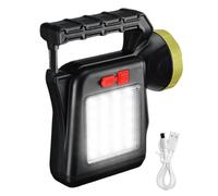 Generico Rechargeable Solar Torch - Compact Portable Light | Rechargeable Hand Torch for Hiking Camping