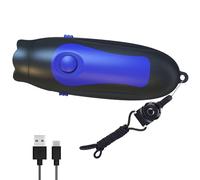 Generico Rechargeable Survival Whistle, Electronic Training Gear, Multi Tone with Adjustable Sound Feature, Lightweight ABS for Outdoor Use, Sports Gear Whistle with Style, Accessory for Football