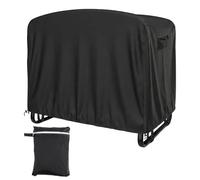 Generico Rectangular 420D Oxford Fabric Waterproof Cover - Protective Cover for 72" Trampoline | Suitable for Garden, Yard and Outdoor Play Area