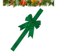 Generico Red Christmas Bows | 200x10cm Reusable Holiday Decorations, Vibrant Holiday Decor Kitchen Christmas Decorations Red Ribbons,for Doors Entryways Walls Fences Trees Car Wreaths Tabletop Craft