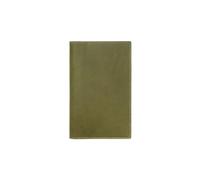 Genérico Refillable Leather A5/ B6 Slim/ A6 Notebook Journals Handmade Diary Cover With 88 Sheets Paper(YL Green B6 slim)