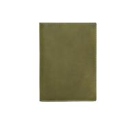 Genérico Refillable Leather A5/ B6 Slim/ A6 Notebook Journals Handmade Diary Cover With 88 Sheets Paper(YL Olive Green A5)