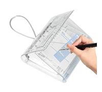 Genérico Refillable Notebook | A7 Size Triptych Multi-Pocket - Refillable Notebooks and Journals | for Kids Adults Home Class Office Bedroom Travel