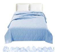 Generico Refreshing Blanket - Summer Blanket | Soft Cooling Ice Double Sided for Adults Against Sweating for Evening on the Sofa and Summer Comfort