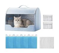 Generico Refreshing Kennel - Waterproof Washable Indoor Puppy House - Refreshing Pet Shelter on Hot Days | for Home Office Apartment Living Room