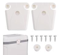 Genérico Refrigerator Lock Post: Refrigerator Hardware Component, Secure Locking Support Part | Precision Adjustment Locking Post with Screws, Replacement Accessory to