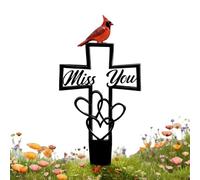 Generico Remembrance of the Dead - Weather Resistant | Graveyard Decoration with Stake for Garden, Patio, Yard, Family, Mother, Father, Friends