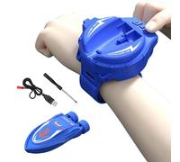 Generico Remote Control Boat for Children - 2.4 GHz Portable Funny Ship, Electric Boat with Rechargeable Battery, for Boys Girls Swimming Pool Bathtub River Pond Summer Indoor Outdoor