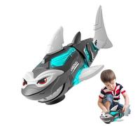 Genérico Remote Control Shark | Funny Robotic Toys with Batteries | Electric Pool Toys with Swing Tail - for Boys and Girls Water Play Beach & Bath Entertainment