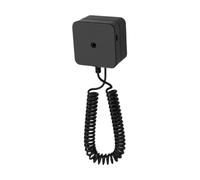 Genérico Remote Support Wall Mount, Retractable TV Remote Holder - Anti-Loss Control Wall Mount,Magnetic Organizer with Retractable Cord for Conference Rooms for US