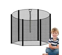 Generico Replacement Trampoline Net | Safety Net for Trampoline with Round Frame - Resistant to Atmospheric Agents and UV Rays High Density and Breathable for Children and Girls