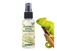 Generico Reptile Humidifying Spray 50ml Hydration Bearded Dragon Lizard Moisture for Keepers Breeders Pet Parents Home Office Terrarium Fence Cage Tub Feeding Shelters