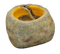 Generico Reptile Resin, 8.5 cm Non-Slip Resin, Stable and Durable, Natural Rock Structure Design | Water for Feeding, Terrarium, Uses the Dragon Barbut