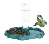Generico Reptile Water Bottle, Unbreakable for Feeding, Automatic Water Dispenser Reptiles - for Company Lizard Snake Turtle Frog Tortoise Terrarium Tub