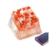 Generico Resin Keycaps with Flowers | Dried Flowers Keycaps | Gypsophila Keyboard Keycap - The Game Keyboard Thanks to the Translucent R4 Keycap, Improved Typing Experience