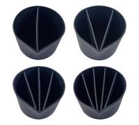 Generico Resin Pouring Cups | Silicone Divided Cups - Tools Supplies Epoxy Art Liquid Measurement for Making Artistic Projects Measuring Creative Design