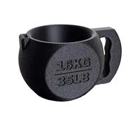 Generico Reusable Drip Kettlebell | Container 500 ml with Spoon Rest - for Kitchen, Office, Gym, Party, Beer, Beer, Yogurt Dessert