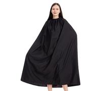 Generico Robe À Langer - Poncho À Langer | Robe Surf Poncho Changeant De Combinaison De 3.94 Pieds, Cape Noire Pour Déguisement Instantané, Vestiaire Portable Pour Modèles De Danseurs