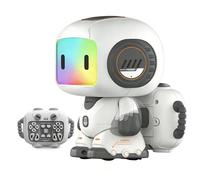 Genérico Robot Toy for Kids - Programmable Rechargeable with Light and Music | Fun Interactive Robots for Kids | for Girls Family Home School Game Travel Camping Birthday