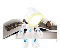 Genérico Robotic Night Light | Cartoon LED Flashlight, Robot Figure | for Valentine, Birthday, Easter, Holiday, Home, Bedroom, Reading, Learning, Relaxation