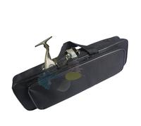 Generico Rod Case : Foldable, Lightweight, Multi Pockets, Durable Organizer, Compact Design, Portable Carry Bag | For Outdoor Boat Trips On The Lake And On The River Shore